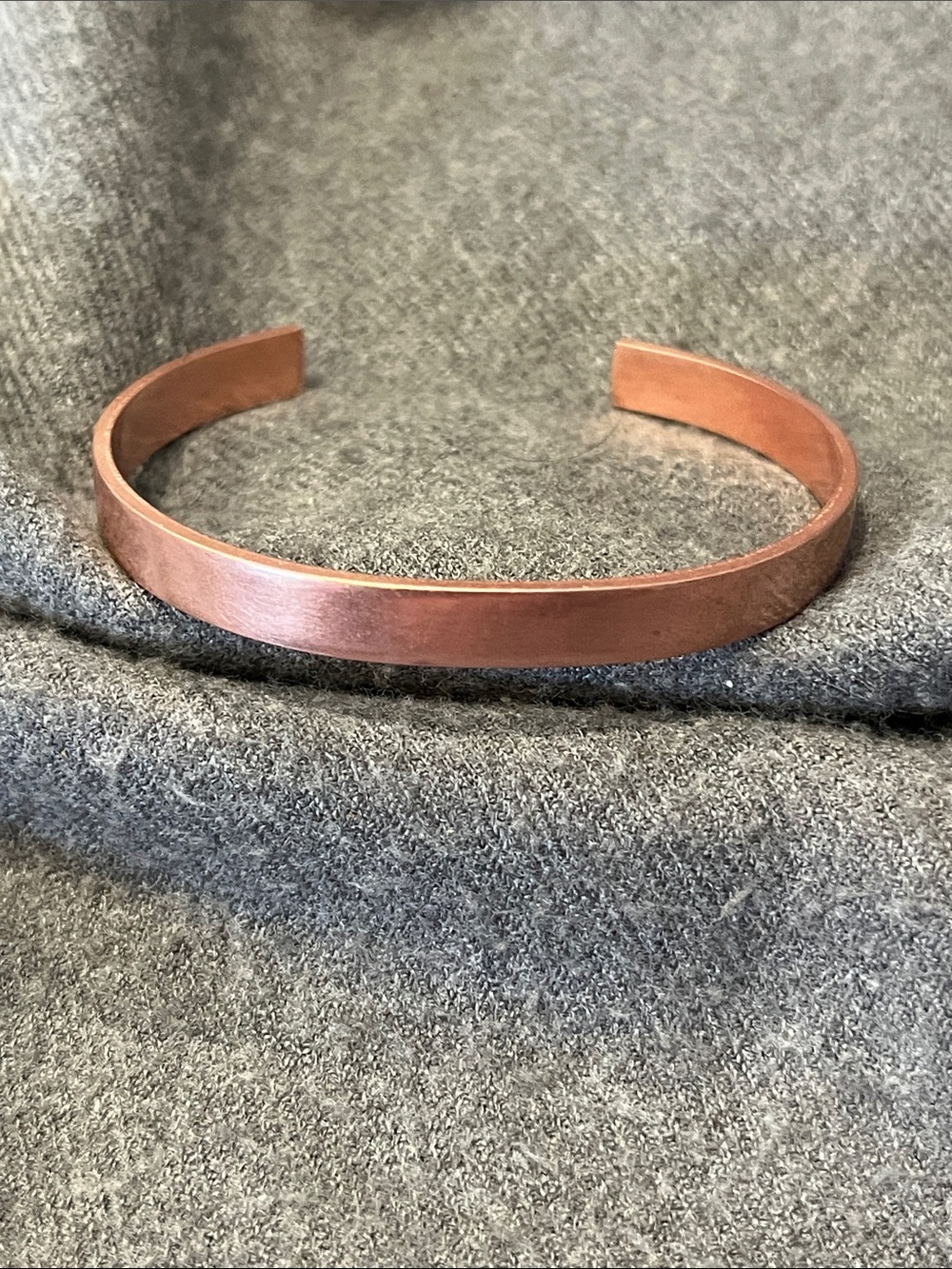 Solid Copper Cuff Bracelet